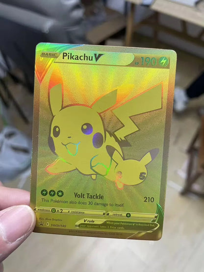 ポケモンカード~ピカチュウV 25周年記念 ゴールドカード SWSH145 コレクションカード