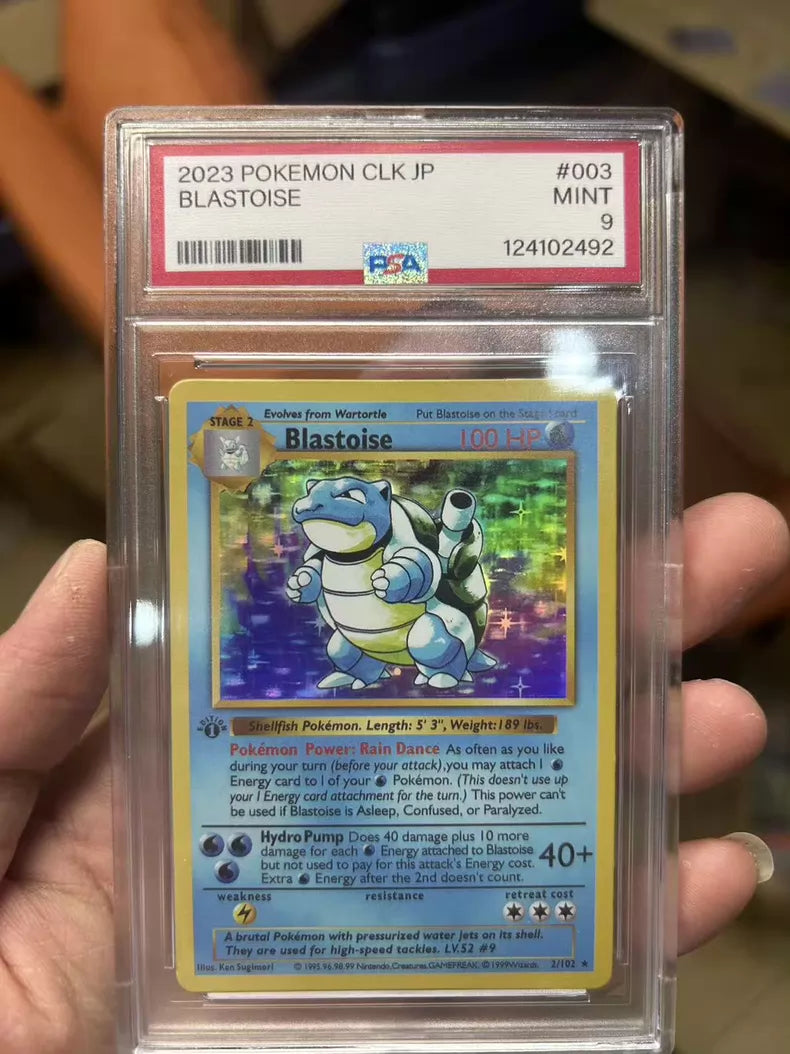 ポケモンカード~カメックス ホロ コレクションカード PSA9仕様