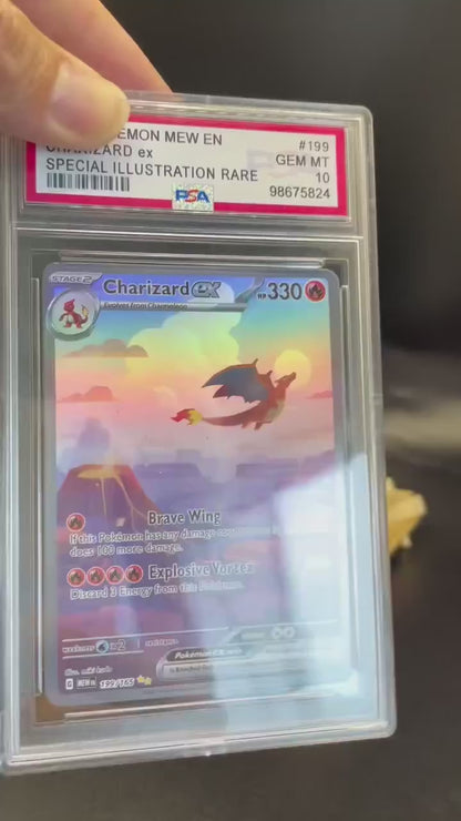 ポケモンカード~リザードンex SAR PSA10 コレクションカード