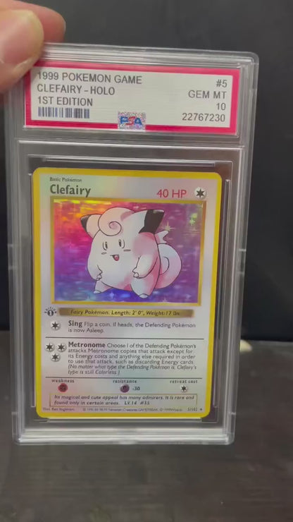 ポケモンカード~ピッピ 5/102 1st Edition PSA10 コレクションカード