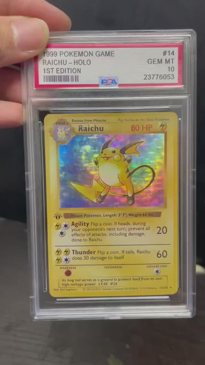 ポケモンカード~ライチュウ 1st Edition PSA10 コレクションカード